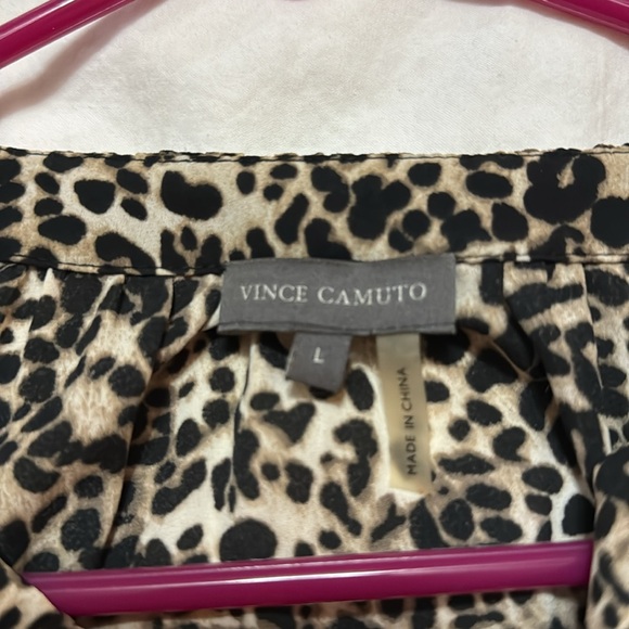 Vince Camuto leopard print tank - Picture 4 of 5